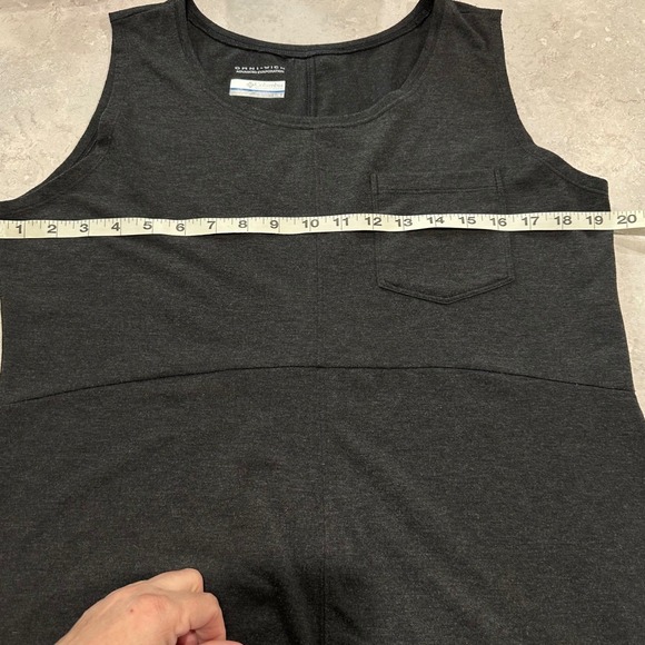 Columbia Omni Wick Tank Dress Knee Length Gray Size L/G - Picture 8 of 9